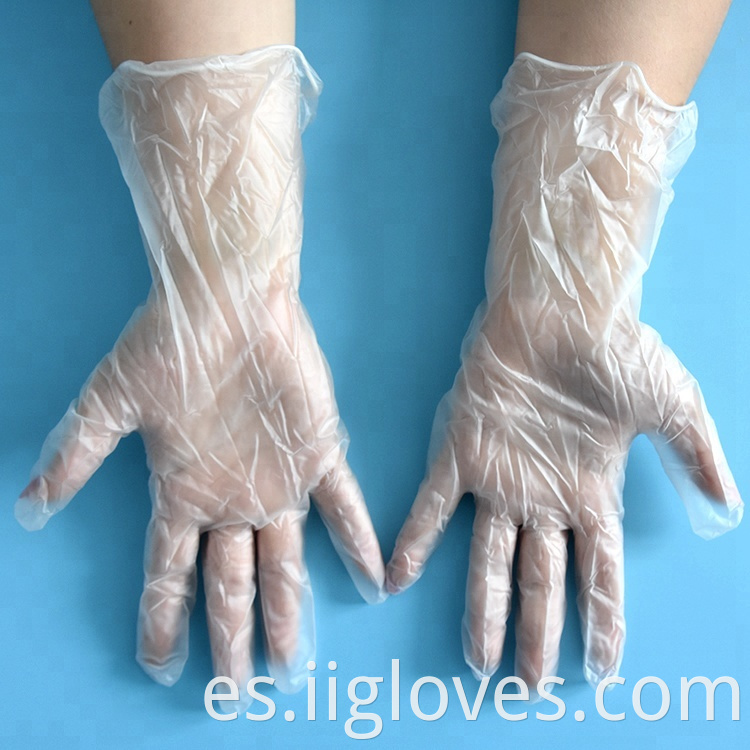 Glove PVC Nitrilo Guante de vinilo mixto Guantes de elasticidad extra fuerte